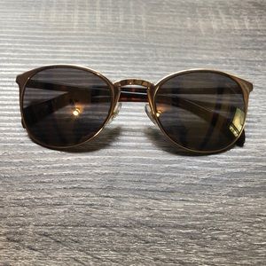 Gold and tortoiseshell sunglasses